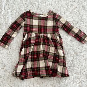 Hannah Anderson 2T Dress - Holiday Plaid
